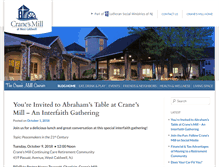 Tablet Screenshot of blog.cranesmill.org